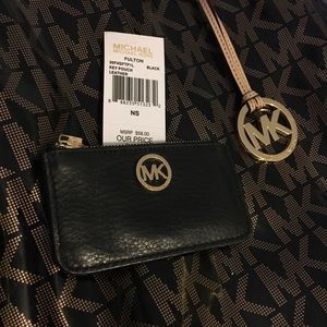 NWT. Authentic MK Key Pouch